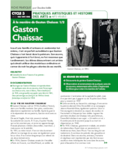 A la manière de Gaston Chaissac 1/2. Gaston Chaissac