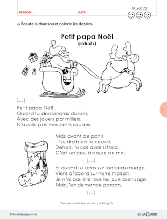 Autour de la chanson Petit Papa Noël