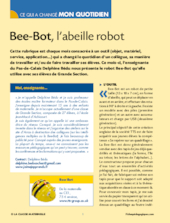 Bee-Bot, l'abeille robot
