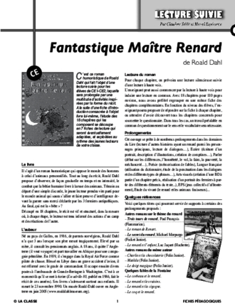 Fantastique Maître Renard