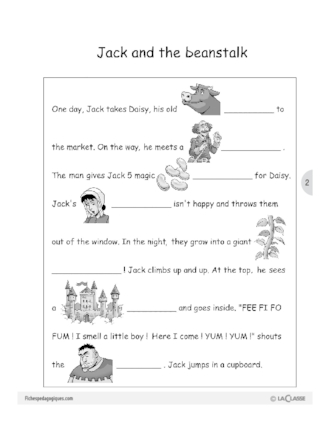 Jack and the beanstalk (6) / L'anglais par le jeu