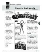 Journal (15) / Maquette de cirque (1)