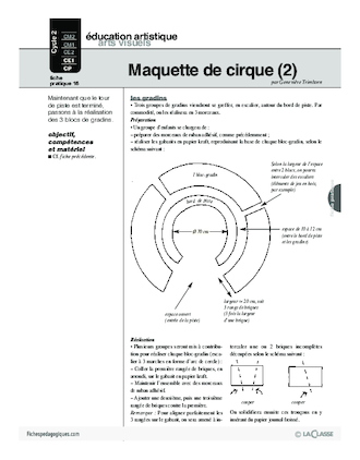 Journal (16) / Maquette de cirque (2)