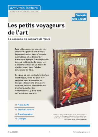 Les petits voyageurs de l'art - La Joconde de Léonard de Vinci