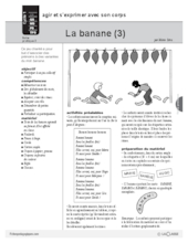L'imagier des fruits : La banane (3)