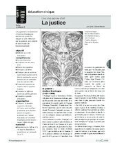 Lire une oeuvre d'art (5) / La justice
