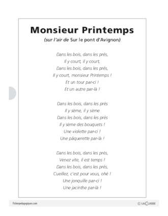 Monsieur Printemps