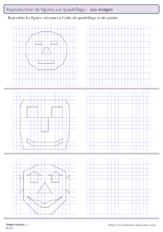 Reproduction de figures - les visages