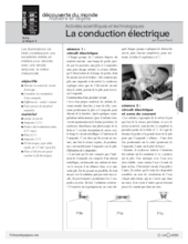 Sciences et techno (4) / La conduction électrique