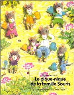 Le pique-nique de la famille Souris