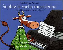 Sophie la vache musicienne