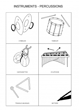 INSTRUMENTS - PERCUSSIONS 