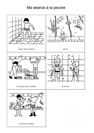 Ma séance à la piscine