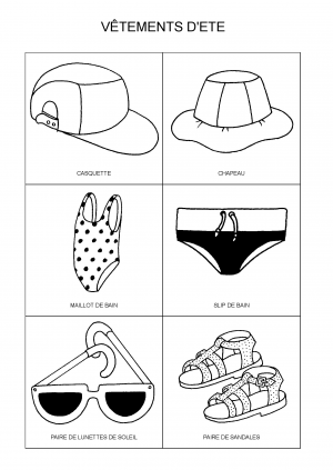 VÊTEMENTS D'ETE