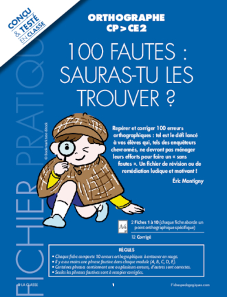 100 fautes : sauras-tu les trouver ?