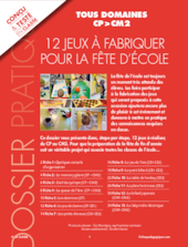 12 jeux à fabriquer pour la fête de l'école