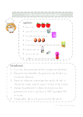 2 recettes illustrées