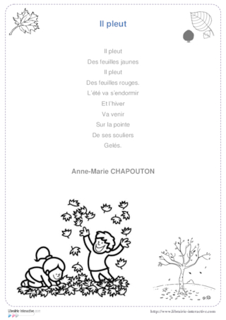 Poesies D Automne Fichespedagogiques Com