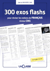 300 exos flashs de français niveau CM1-CM2