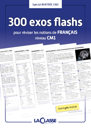 300 exos flashs de français niveau CM1-CM2