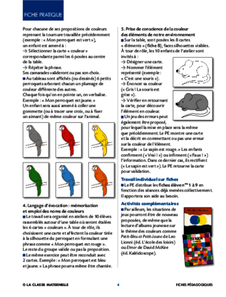 A la découverte des couleurs