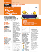 A la douche ! 5/6 Régles d'hygiène