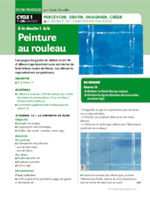 A la douche ! 6/6  Peinture au rouleau