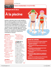 L'imagerie de la classe : À la piscine