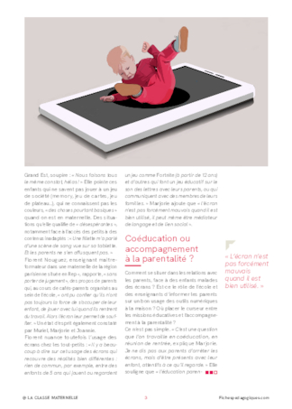 Accueillir les « enfants-écrans » et leur famille