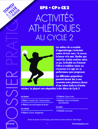 Activités athlétiques au Cycle 2