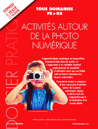 Activités autour de la photo numérique