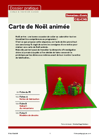 Activités autour de Noël - Cycles 2 et 3