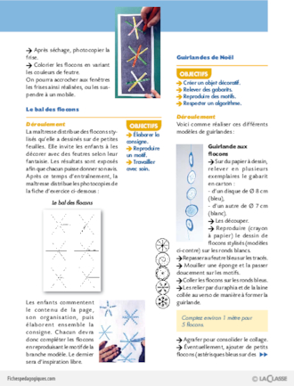 Activités autour de Noël