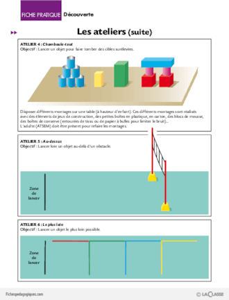 Activités de lancer