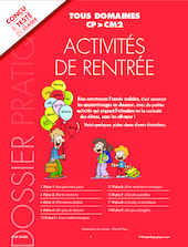 Activités de rentrée