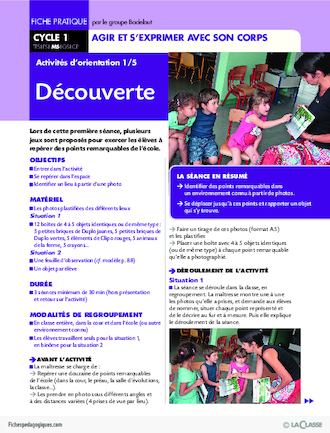 Activités d'orientation