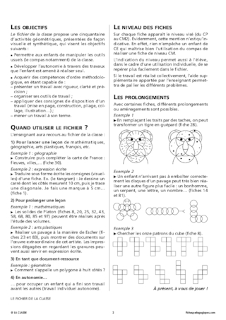 Activités géométriques artistiques et manuelles