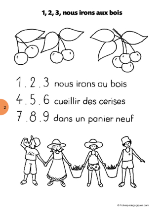 Activités sur les chiffres en début de GS (2) / Classer les chiffres