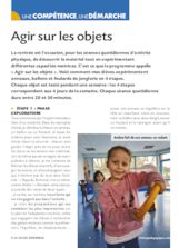 Agir sur les objets