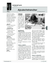 Ajouter/Retrancher