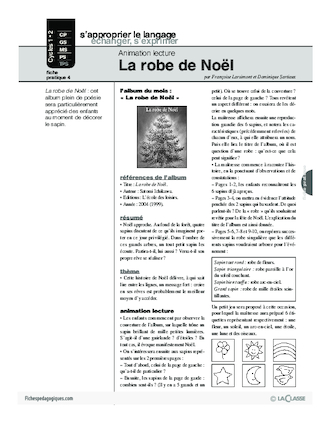 Animation lecture (4) / La robe de Noël