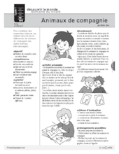 Animaux de compagnie