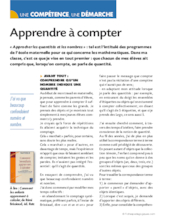 Apprendre à compter