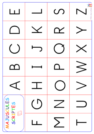 Apprendre l’alphabet en jouant