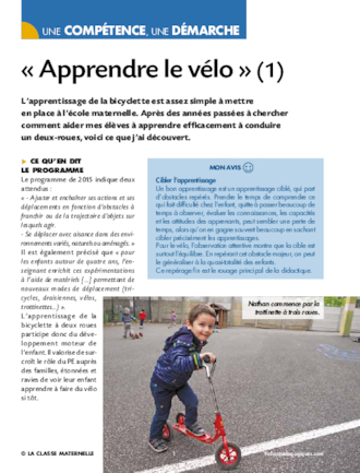 Apprendre le vélo (1)