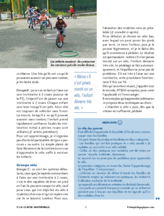 Apprendre le vélo (2)