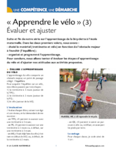 Apprendre le vélo (3)