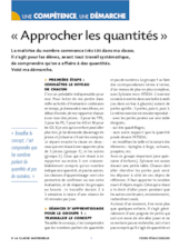 Approcher des quantités