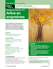 Arbre en empreintes