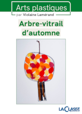 Arbre-vitrail d'automne